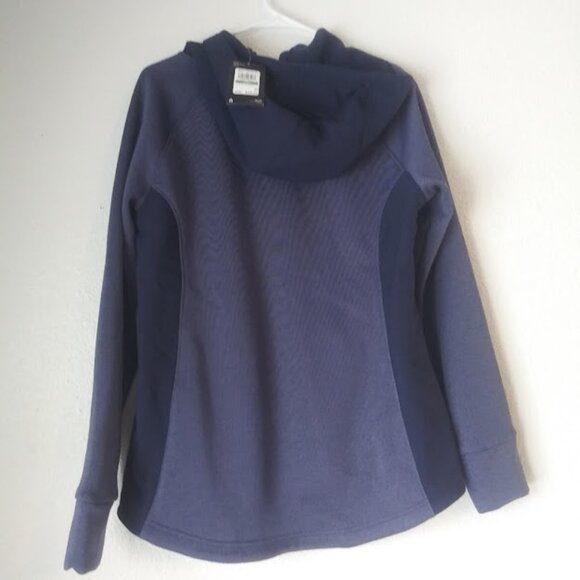 Under Armour women's size blue, red and white hooded jacket - Picture 4 of 16